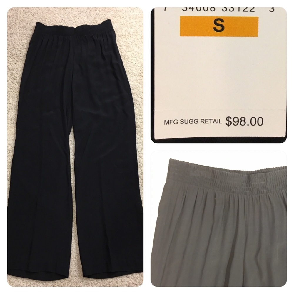 NWT! Karen Kane black pull on pants